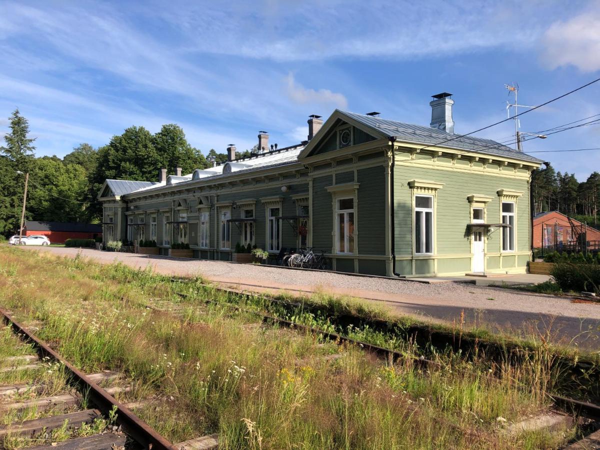 Stationmaster'S Studio Apartment Porvoo Exterior foto